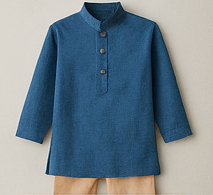 Boys Blue Kurta Set