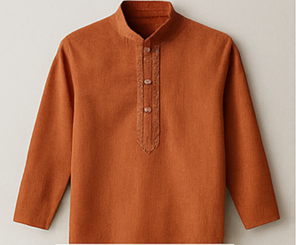 Rust Kurta Vettr