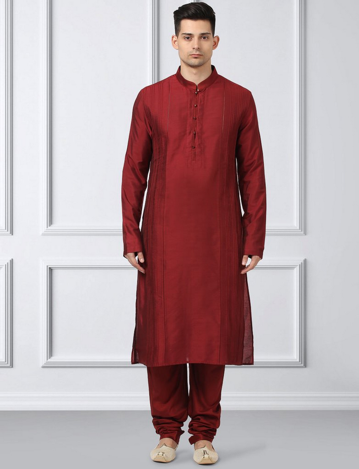 ethnix-maroon-regular-fit-kurta-with-churidar-1000x1000